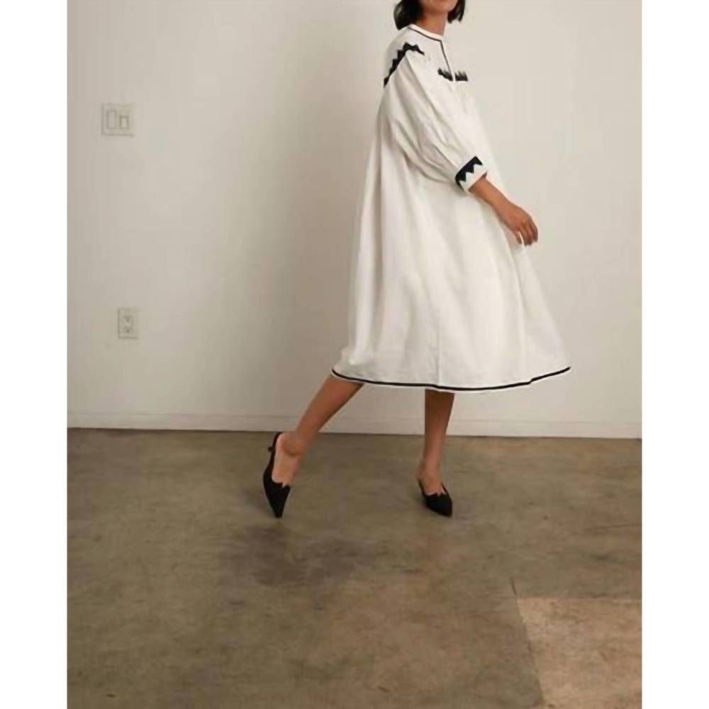 NEW NIKKI CHASIN twirling dress in white - Picture 3 of 5
